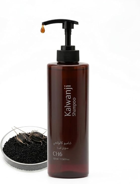 Shampoo 100% Herbal Natural Hair Growth & Anti Hair Loss kalonji shampo for Men & Women, Removes Dandruff, Strengthens Hair, Chemical-Free Formula